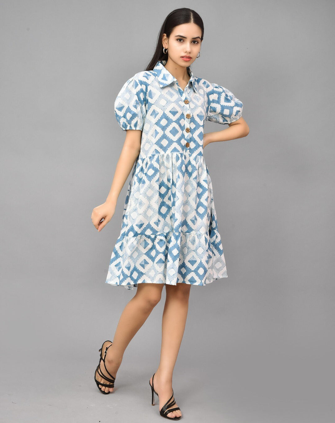 Cotton Summer Midi Dress