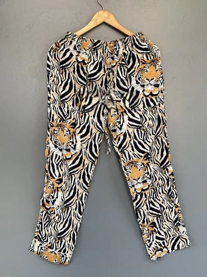 Bold Black Long PJ Set