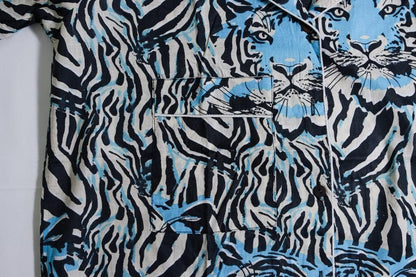 Bold Blue Long PJ Set