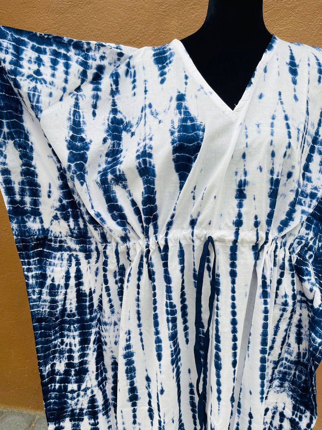 Blue Tie Dye Kaftan