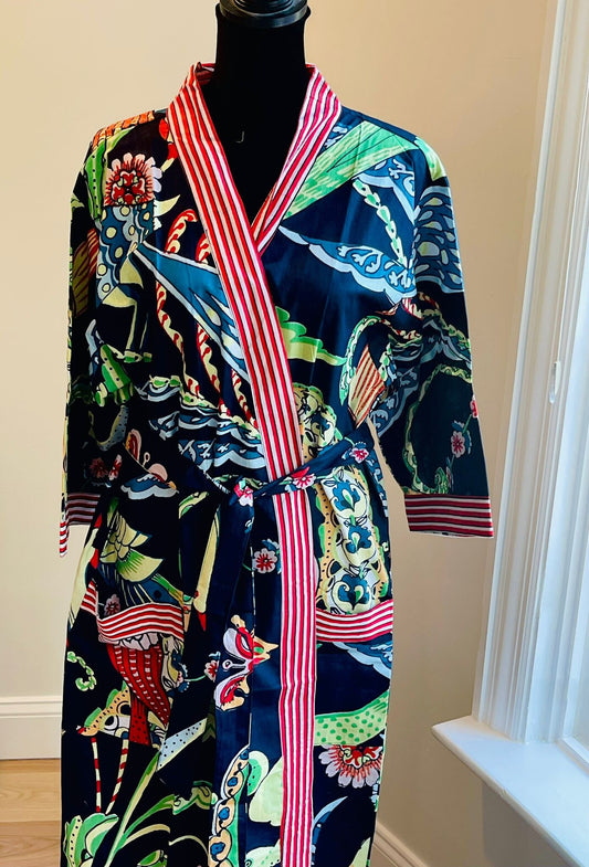 100% Cotton Kimono Robe