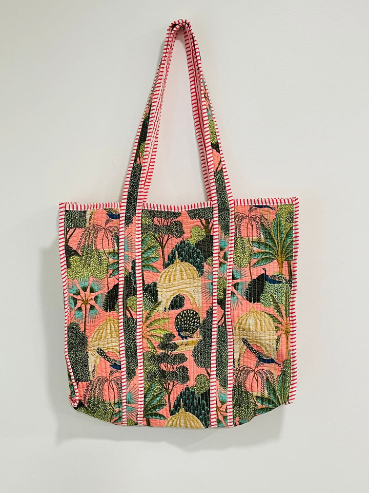The Reversible Symphony Tote Bag - Green