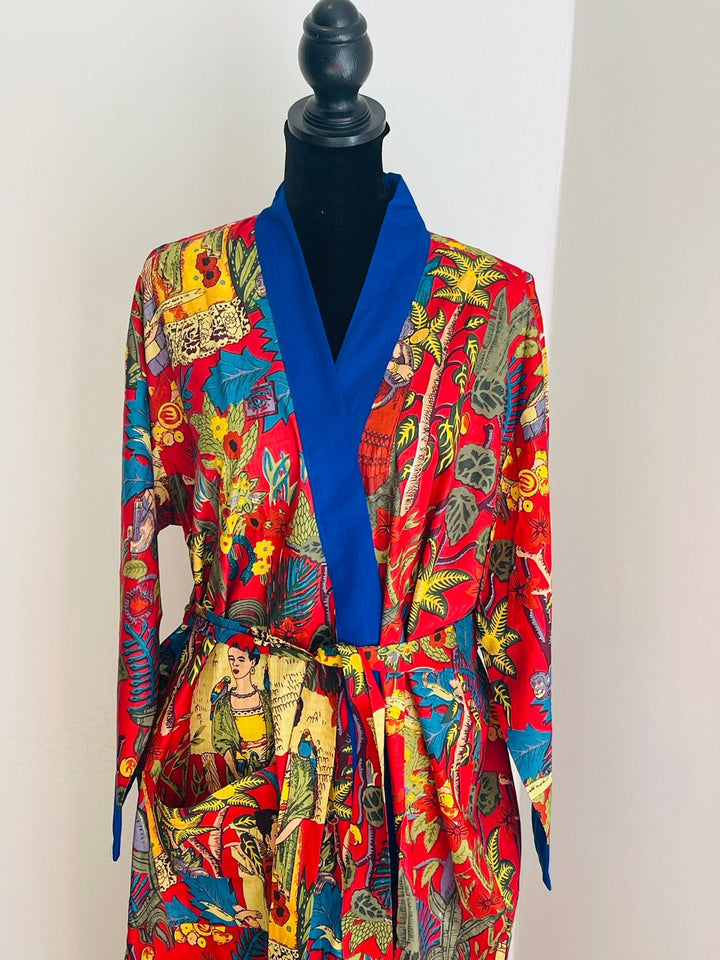 Frida Kahlo Cotton Kimono